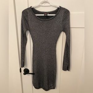 Silver sparkly dress